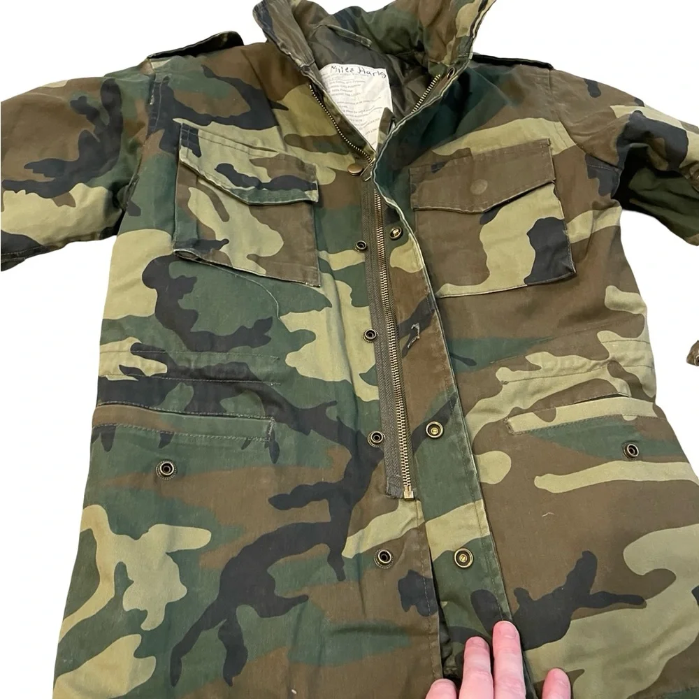 Rothco Green Camouflage Coat
